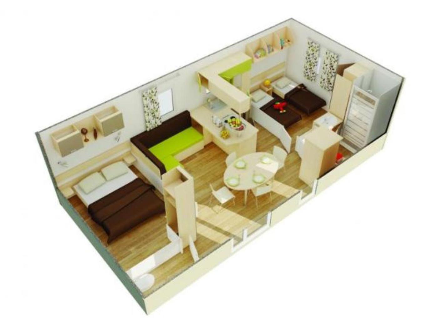 Camping Etang Des Bois Vieilles-Maisons-sur-Joudry Szoba fotó